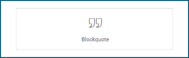 Blockquote